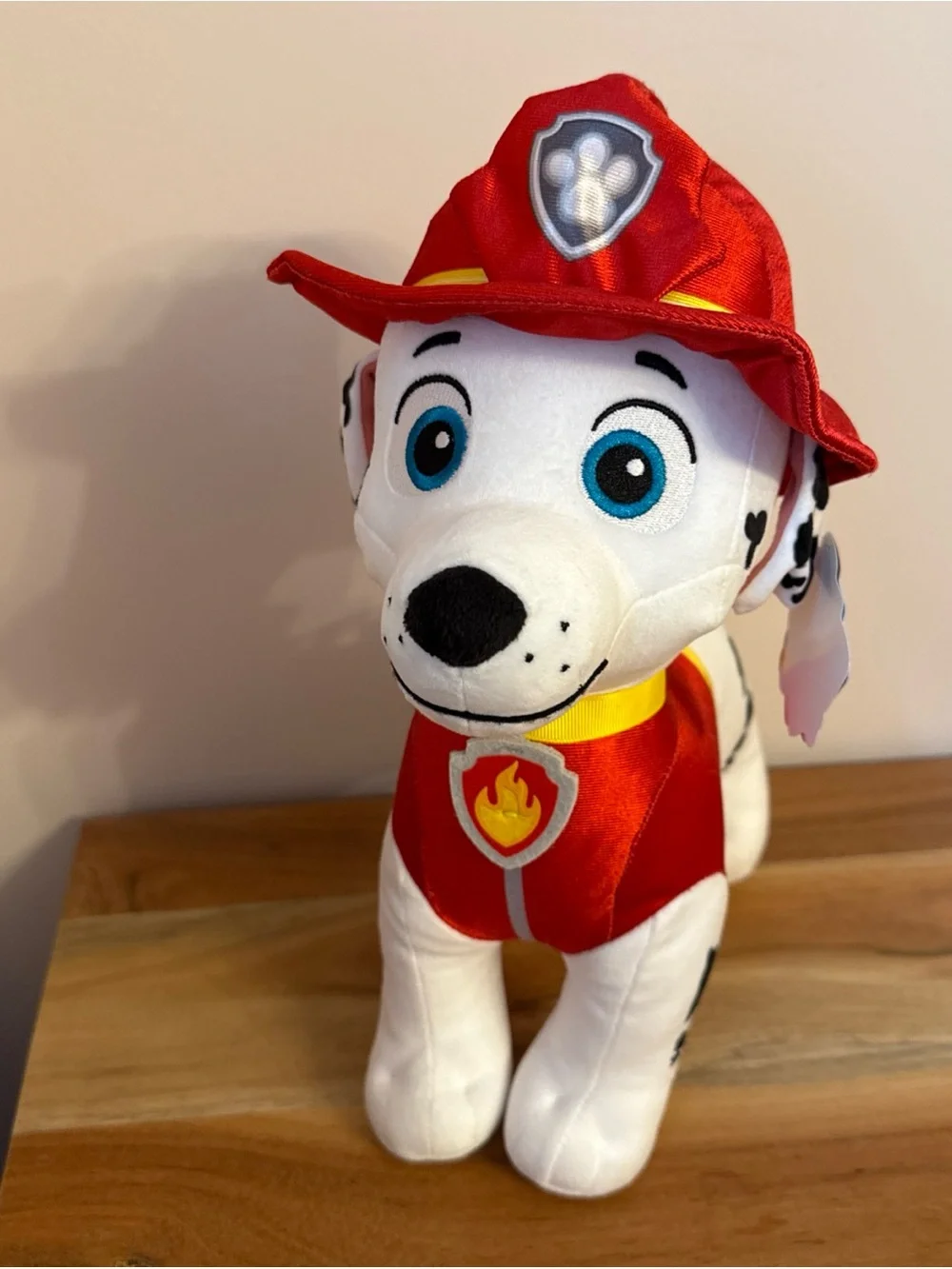 New Gund Paw Patrol Marshall Fire Chief Standing 13” large Plush Dalmatian Dog
